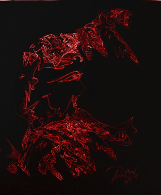 Product picture POLIPHASES TWO FACES ( RED)